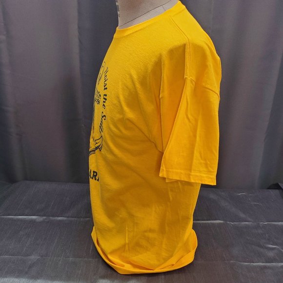 Vintage Landshark Lager Men's Large Graphic T-Shirt - Picture 2 of 4